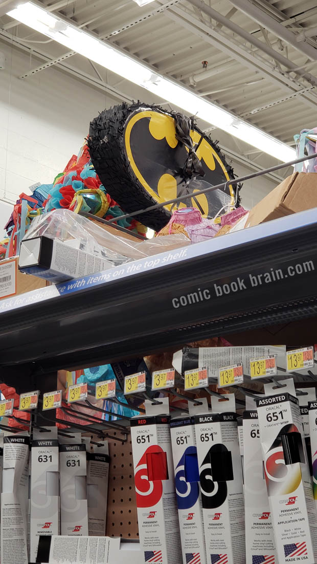 Batman pinate at the Walmart Store
