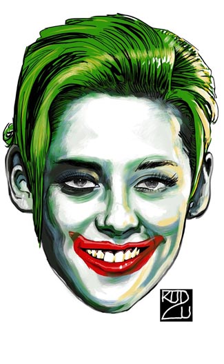Kristen Stewart as The Joker