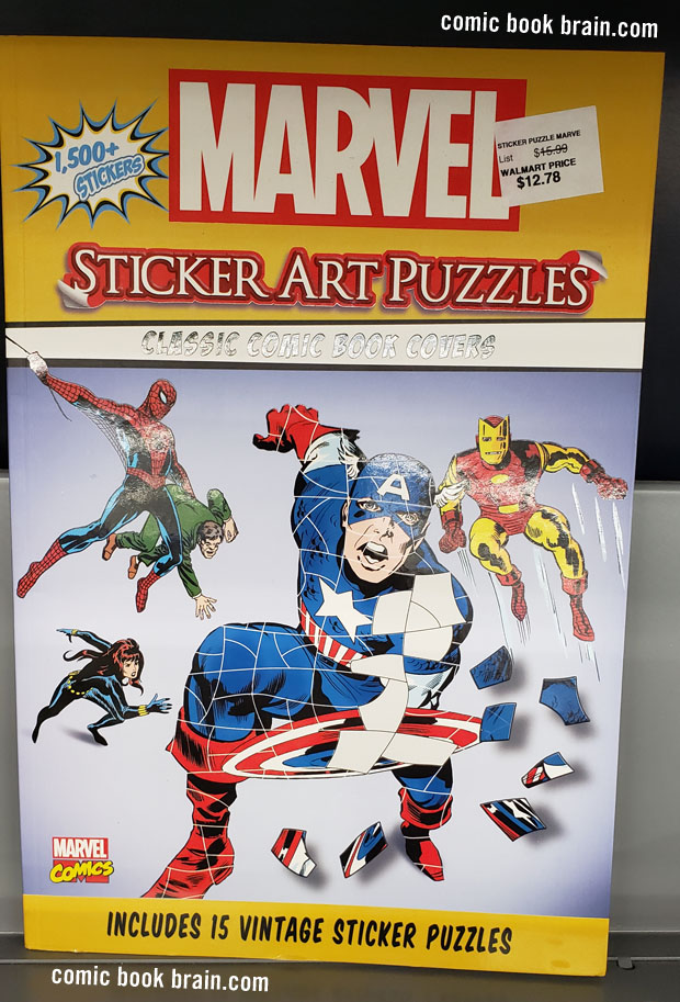 Marvel Sticker Art Puzzles