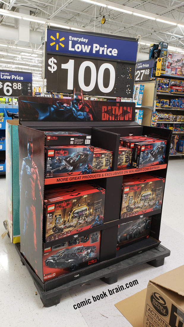 The Batman Lego Display Stand Walmart