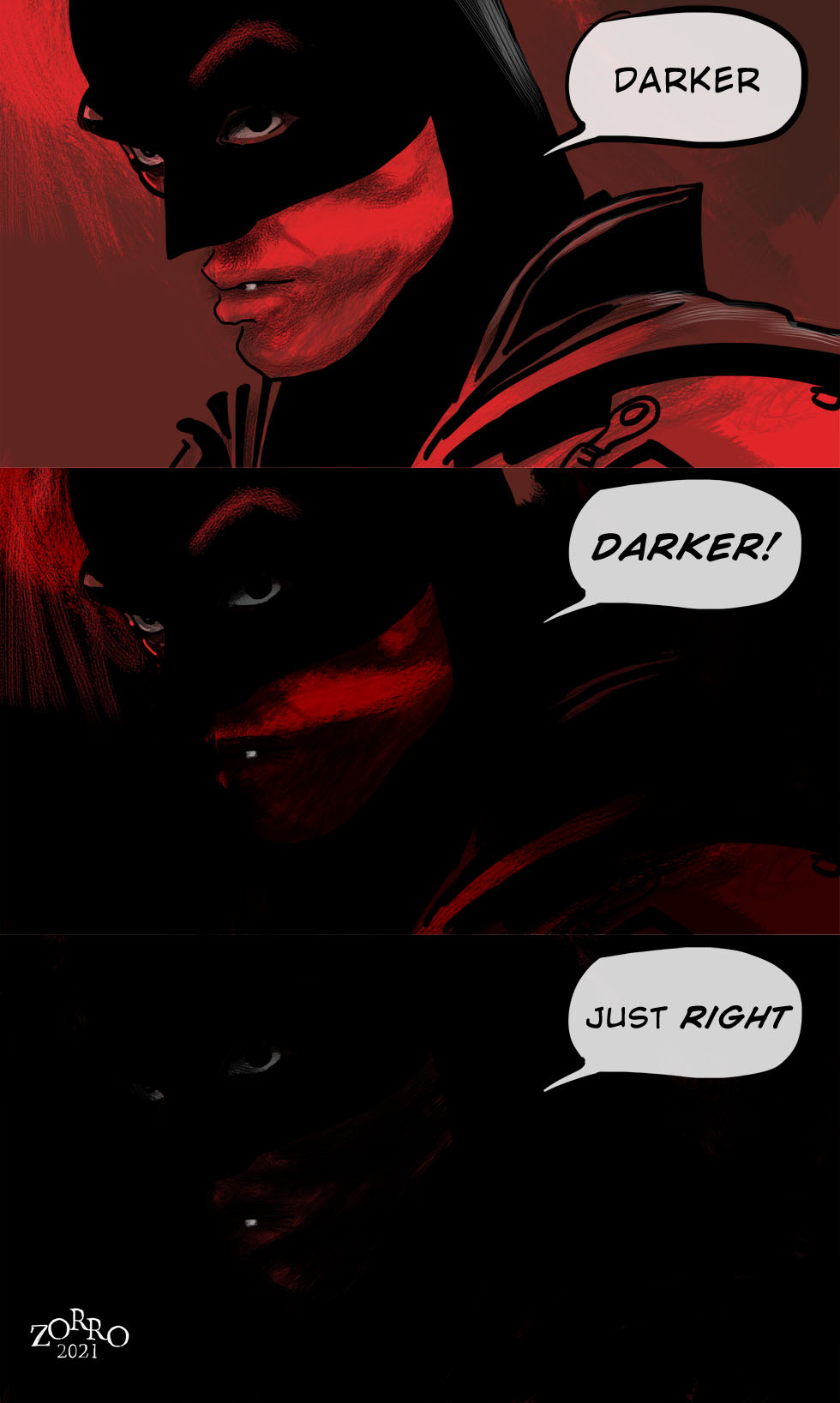 The Batman Dark Darker and Darker