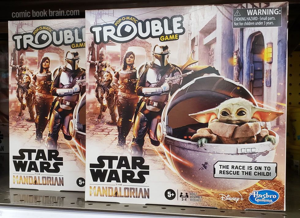 Star Wars Mandalorian Pop-O-Matic Trouble Game