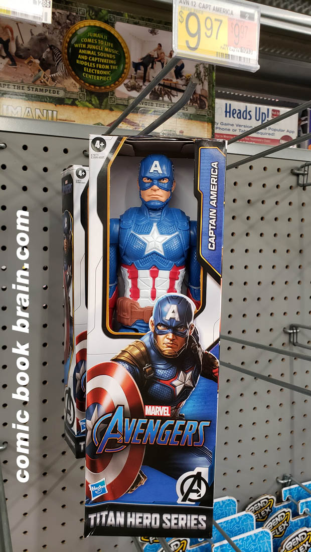 Captain America Avengers Action Figure Toy at Walmart