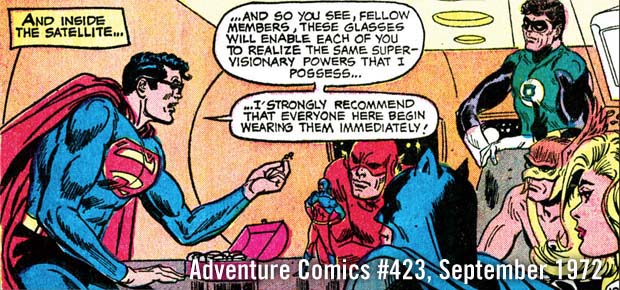 Adventure Comics 423 Justice League art by Sekowsky and Oksner