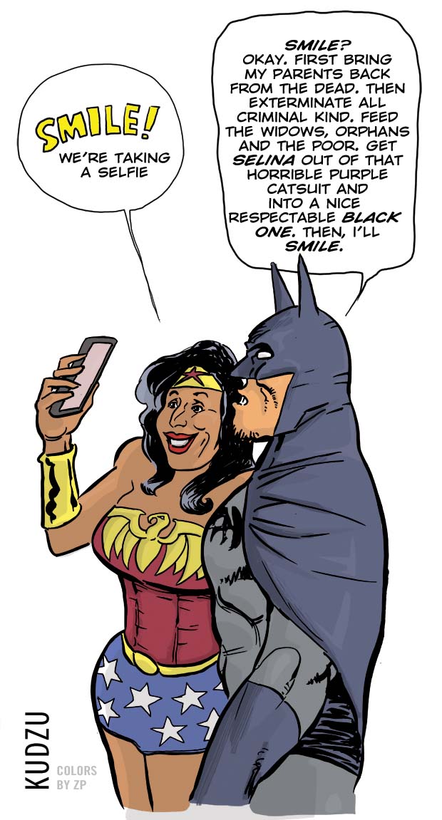 BAT SELFIE with WW