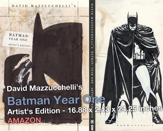 David Mazzucchelli's Batman Year One Artist's Edition  Hardcover 