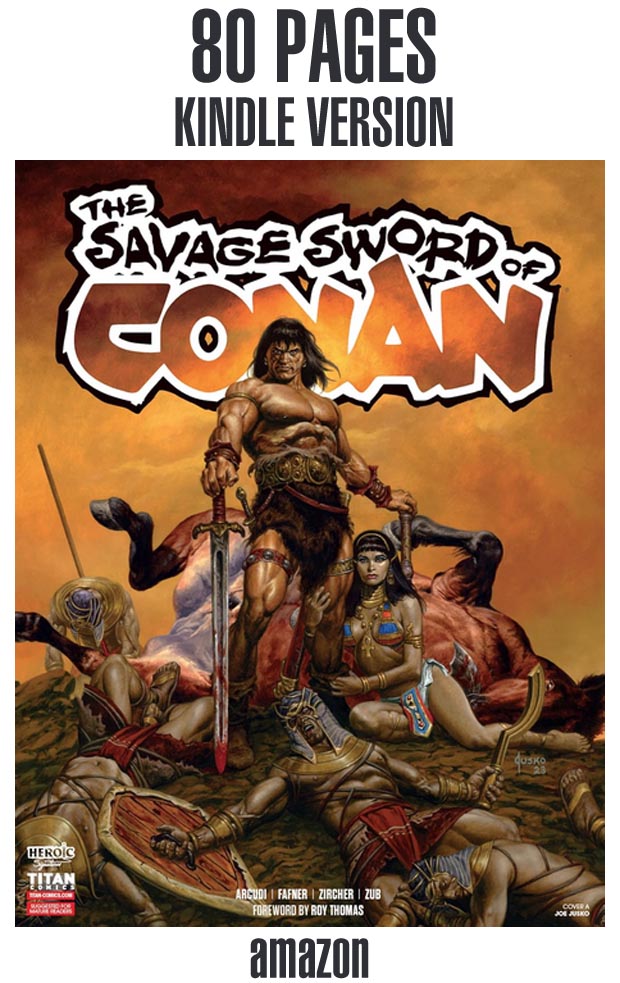Savage Sword of Conan Kindle Version 80 Pages