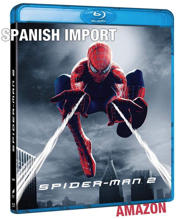 Spanish Import Spider-Man 2 Bluray